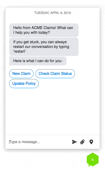 Customer service use case