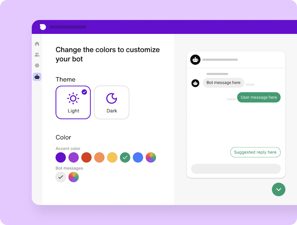 AI chatbot configuration