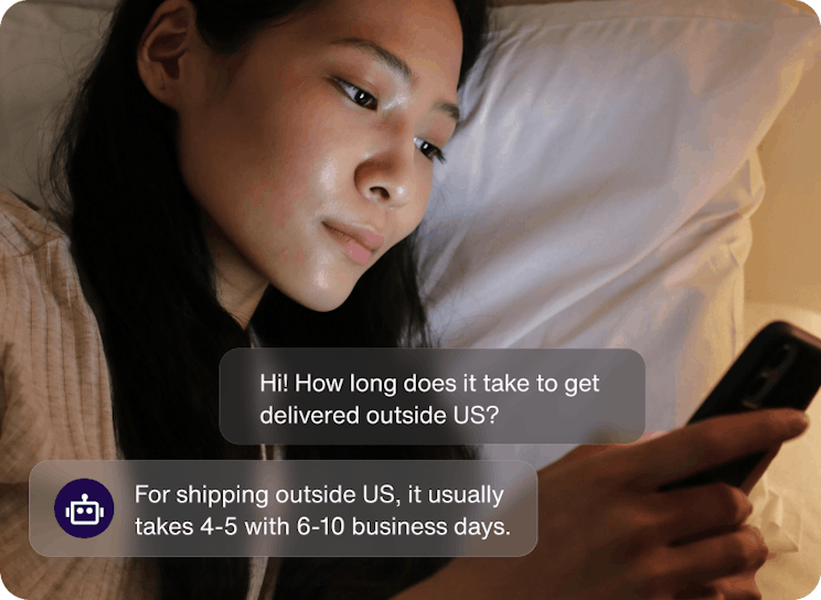 AI chatbot ecommerce shopping exp