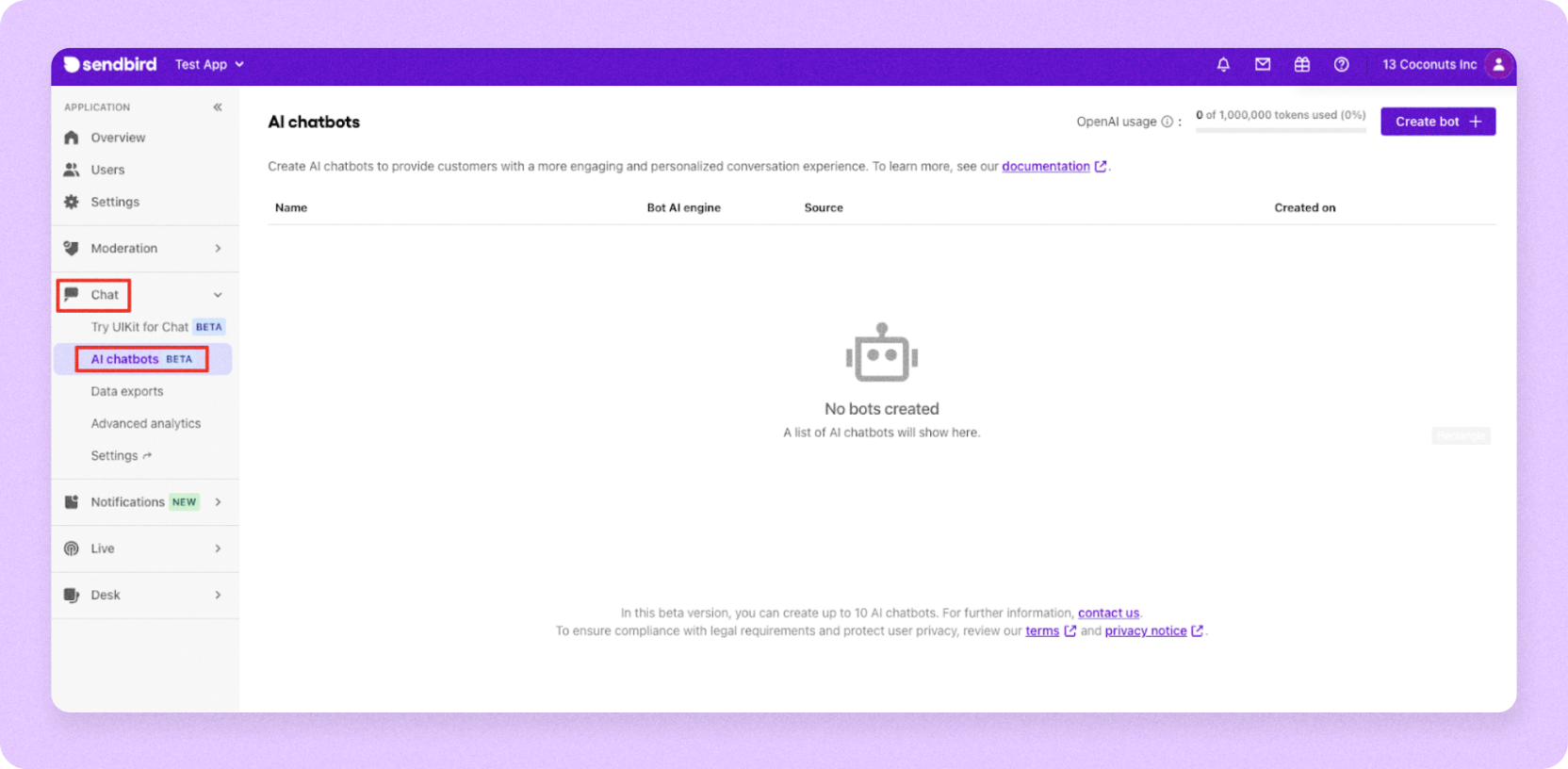 AI chatbot