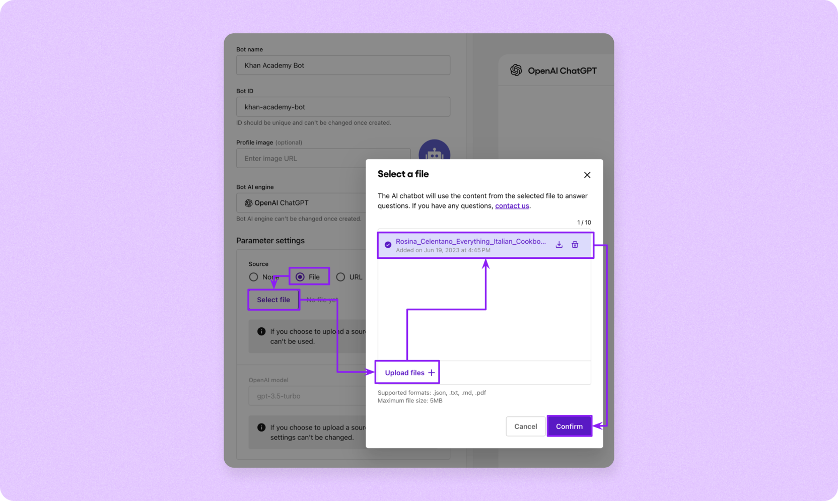 Select a file