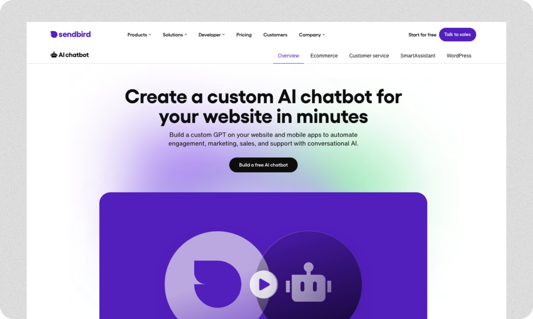 Sendbird's AI Chatbot is the best ecommerce chatbot for enhancing customer support, streamlining operations, and boosting customer loyalty