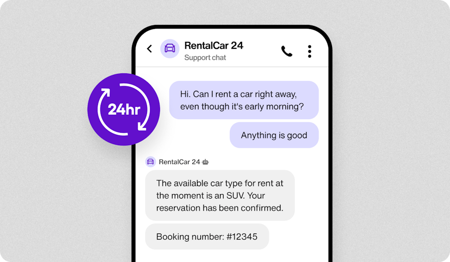 AI chatbot customer service scalable support
