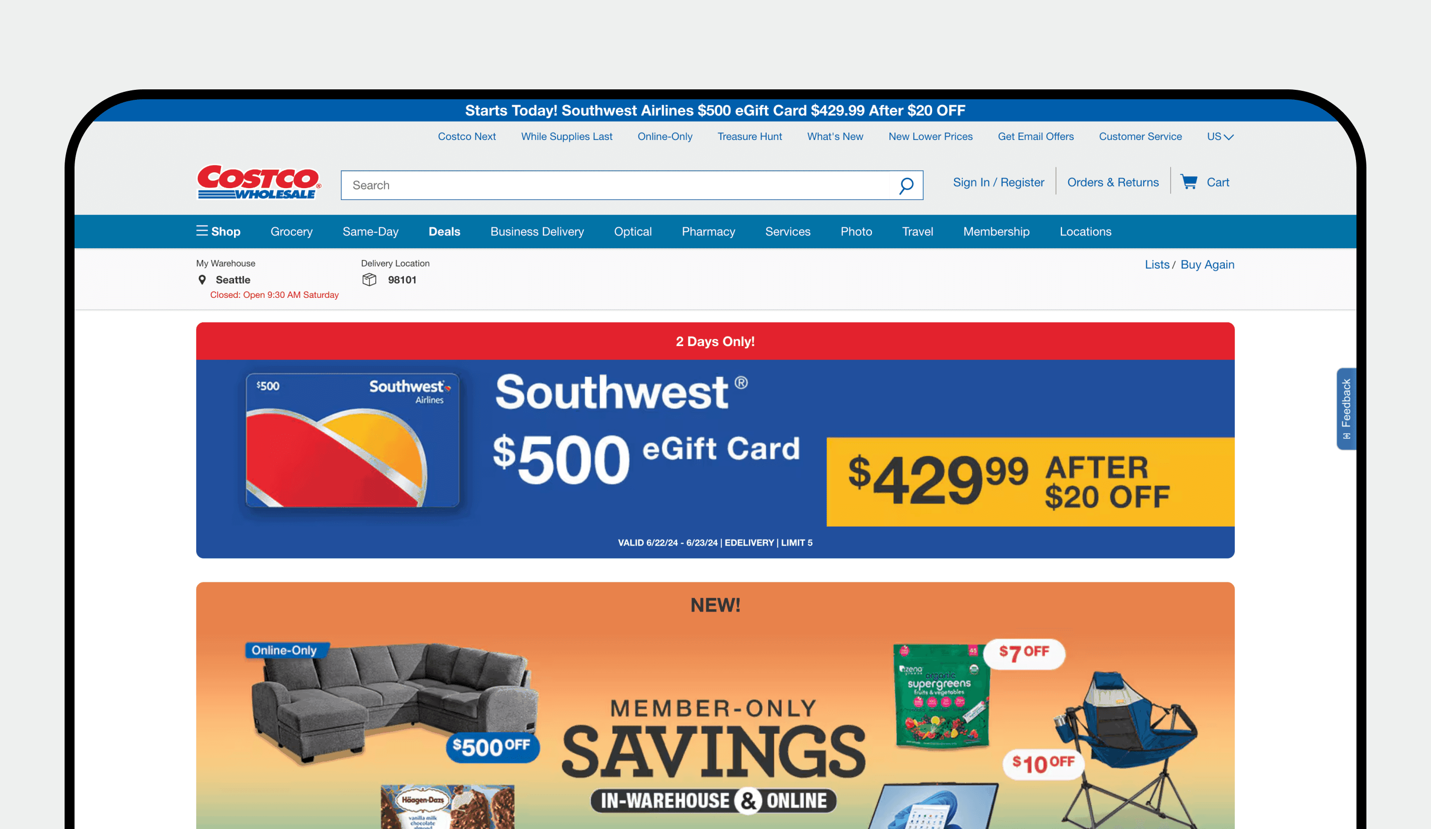 Costco, one of the largest wholesale retailers in the world, employs an effective multichannel strategy