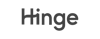 Hinge grey