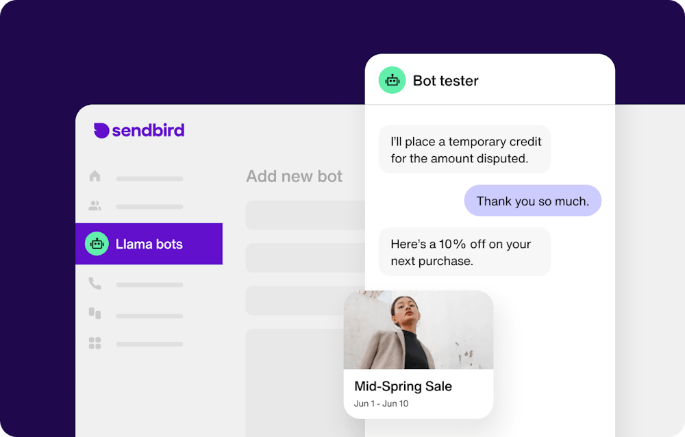 Llama AI chatbot tester