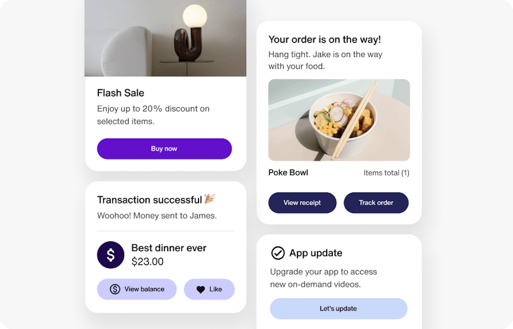 Message templates