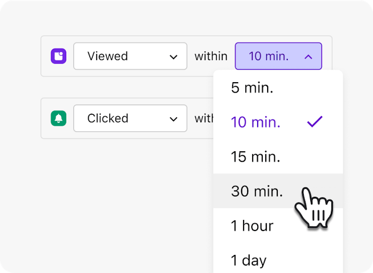 Orchestrate channels and timing