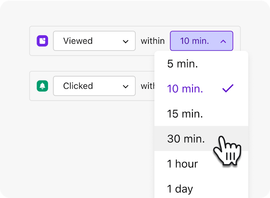 Orchestrate channels and timing