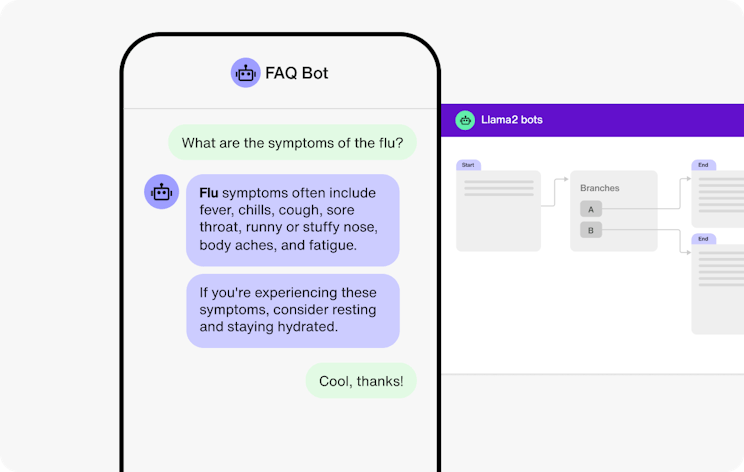 Scripted responses
